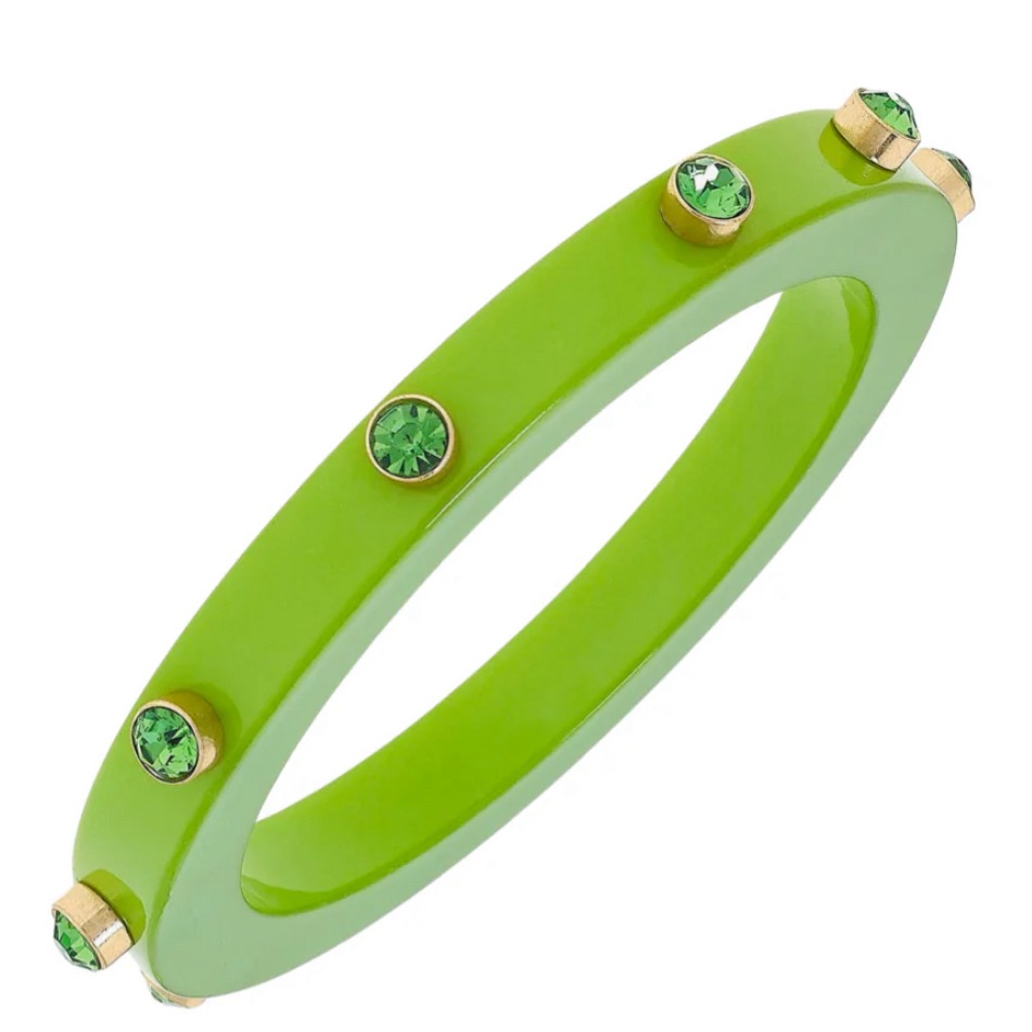 Resin And Metal Bracelet